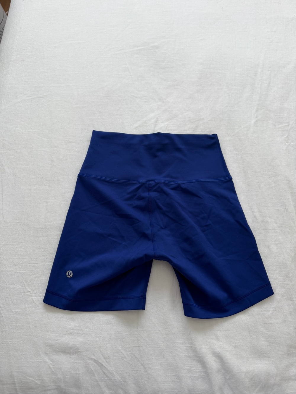 lululemon athletica High-Rise Bike Shorts in Deep Blue